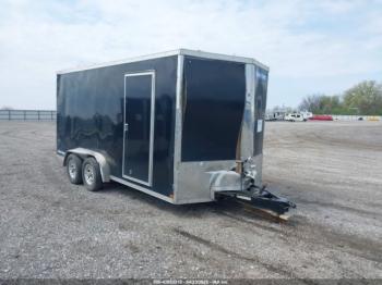  Salvage Sure-trac Utility Trailer 7x16