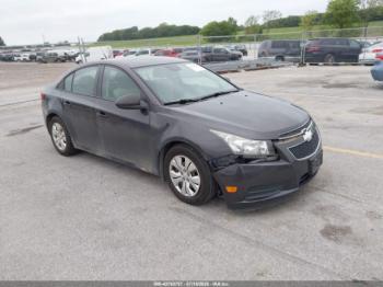  Salvage Chevrolet Cruze
