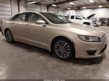  Salvage Lincoln MKZ