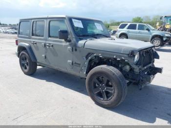  Salvage Jeep Wrangler