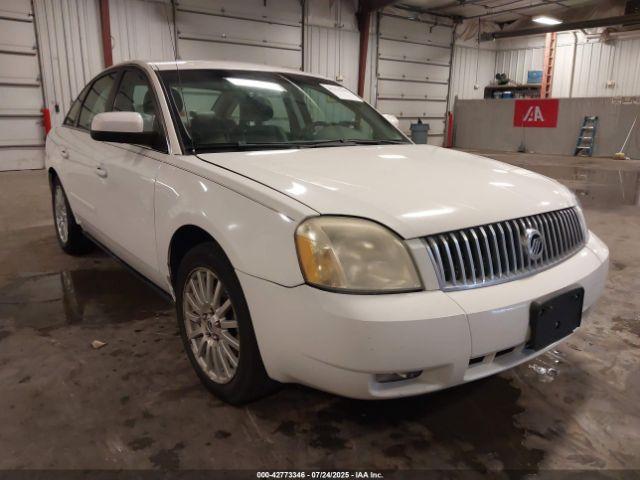  Salvage Mercury Montego