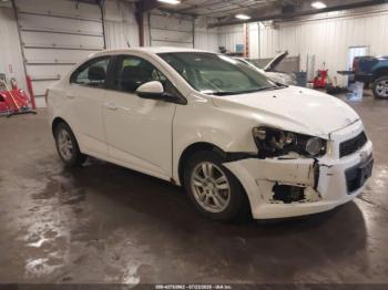  Salvage Chevrolet Sonic