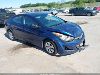  Salvage Hyundai ELANTRA