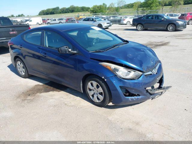  Salvage Hyundai ELANTRA