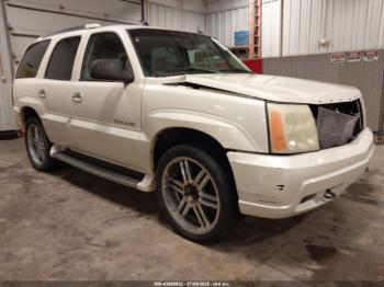  Salvage Cadillac Escalade