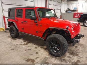  Salvage Jeep Wrangler