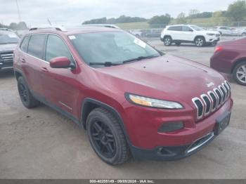  Salvage Jeep Cherokee