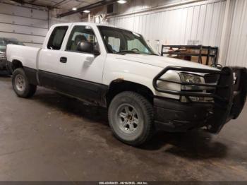  Salvage Chevrolet Silverado 1500