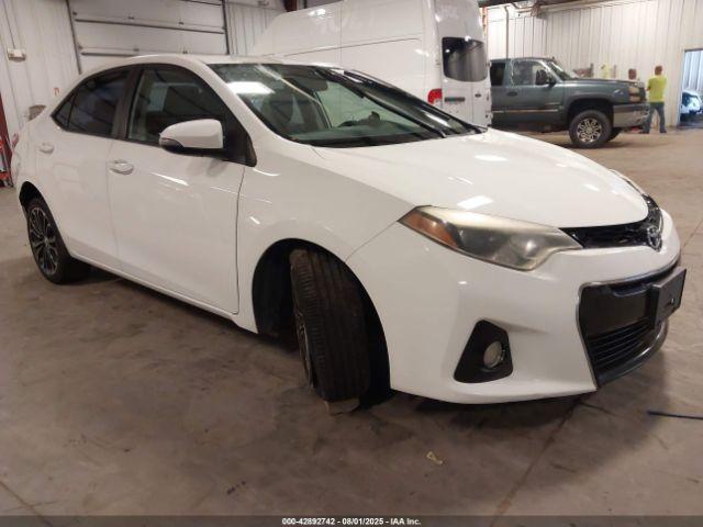  Salvage Toyota Corolla