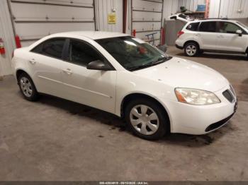  Salvage Pontiac G6