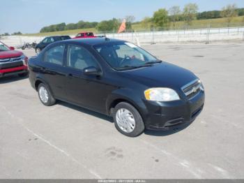  Salvage Chevrolet Aveo