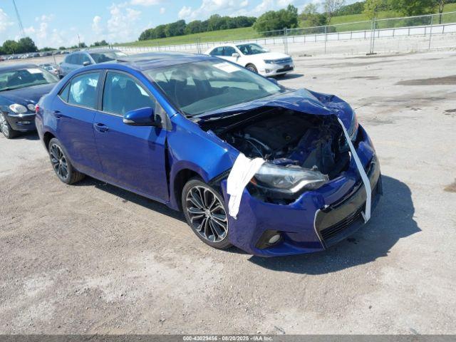  Salvage Toyota Corolla