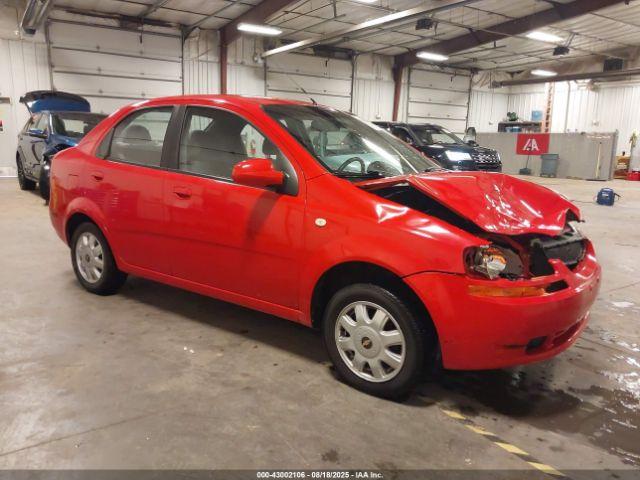  Salvage Chevrolet Aveo