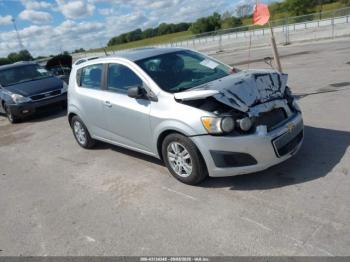  Salvage Chevrolet Sonic