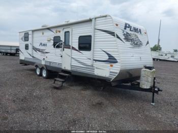  Salvage Puma Towable