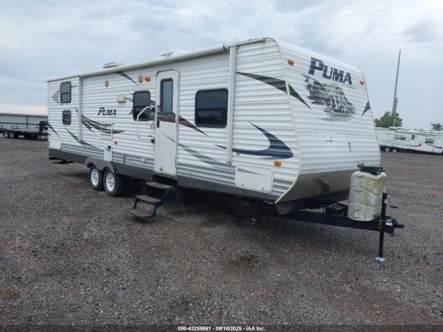  Salvage Puma Towable