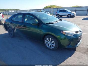  Salvage Toyota Corolla