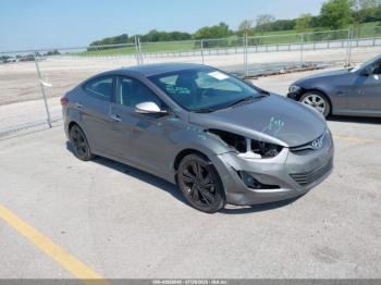  Salvage Hyundai ELANTRA