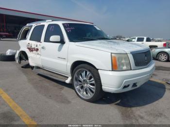  Salvage Cadillac Escalade