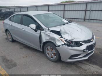  Salvage Chevrolet Cruze