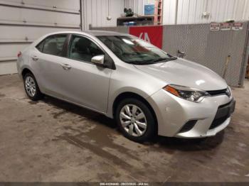  Salvage Toyota Corolla