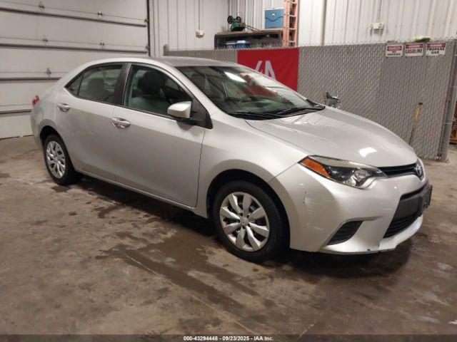  Salvage Toyota Corolla