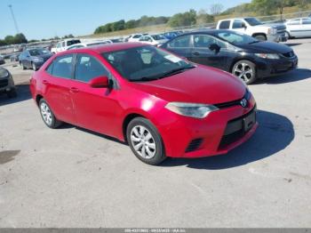  Salvage Toyota Corolla