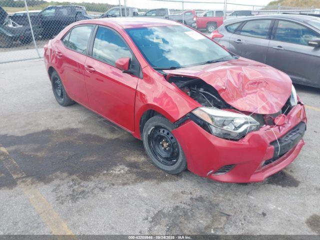  Salvage Toyota Corolla