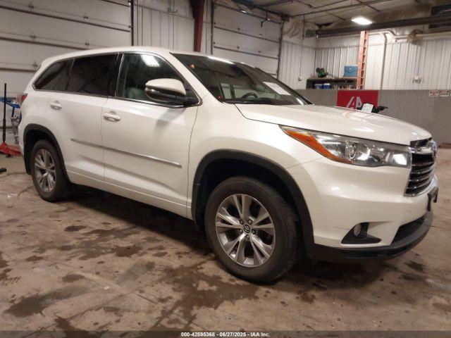  Salvage Toyota Highlander