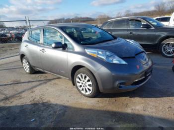  Salvage Nissan LEAF