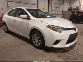  Salvage Toyota Corolla