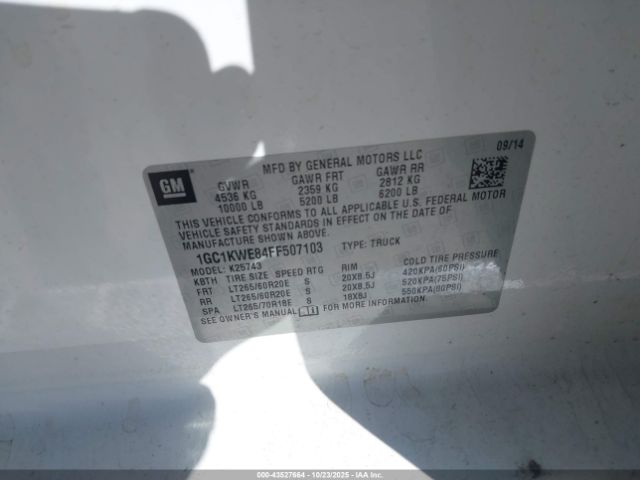 Chevrolet Silverado 2500 Ltz Image 15