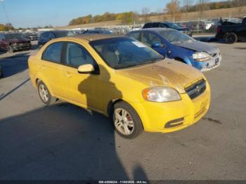  Salvage Chevrolet Aveo