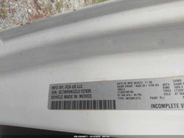 Ram Promaster Low Roof Image 15