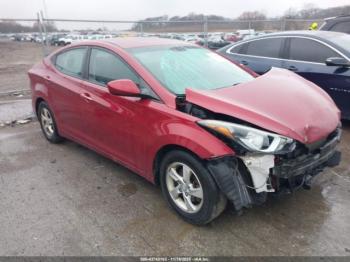  Salvage Hyundai ELANTRA