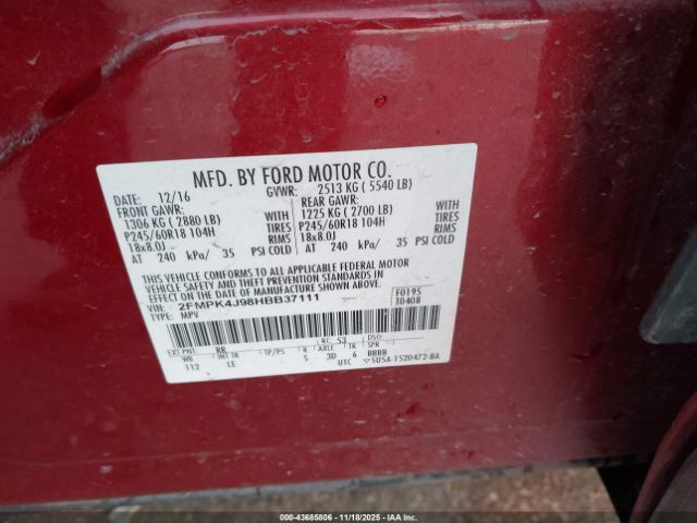 Ford Edge Sel Image 10