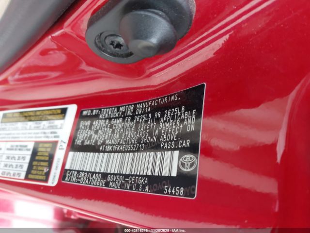 Toyota Camry Xle V6 Image 6