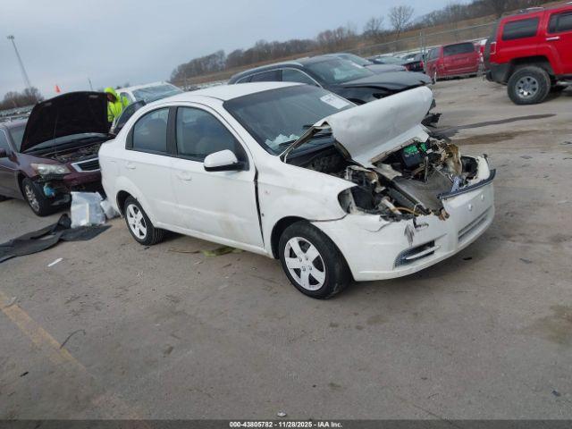  Salvage Chevrolet Aveo