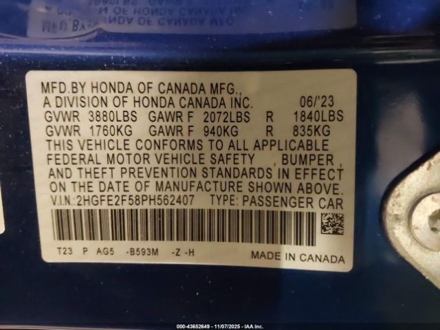 Honda Civic Sport Image 10