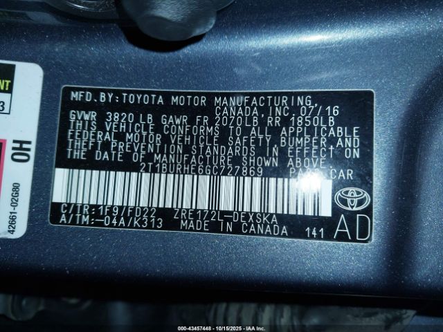 Toyota Corolla S Plus Image 11