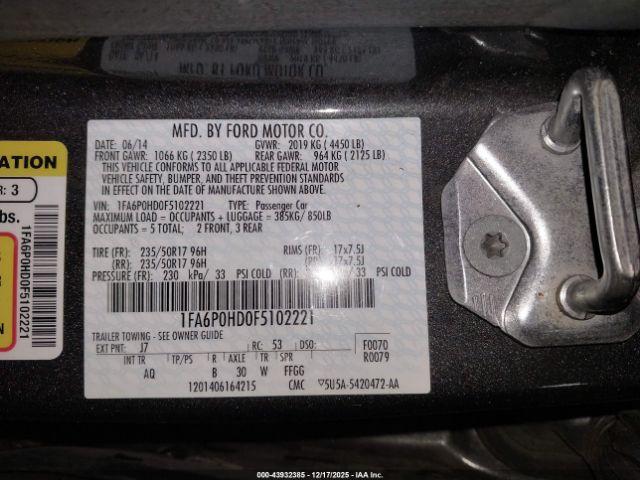 Ford Fusion Se Image 10