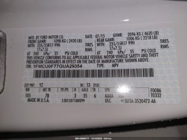 Ford Escape S Image 10