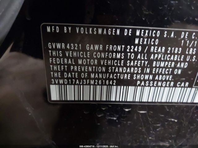 Volkswagen Jetta 1.8t Se Image 15