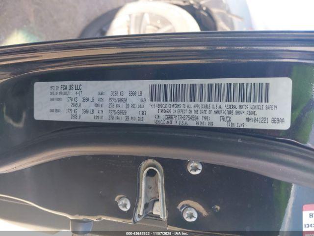 Ram 1500 Night  4x4 5'7 Box Image 10