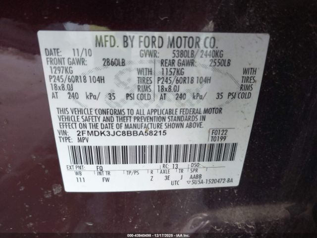 Ford Edge Sel Image 10