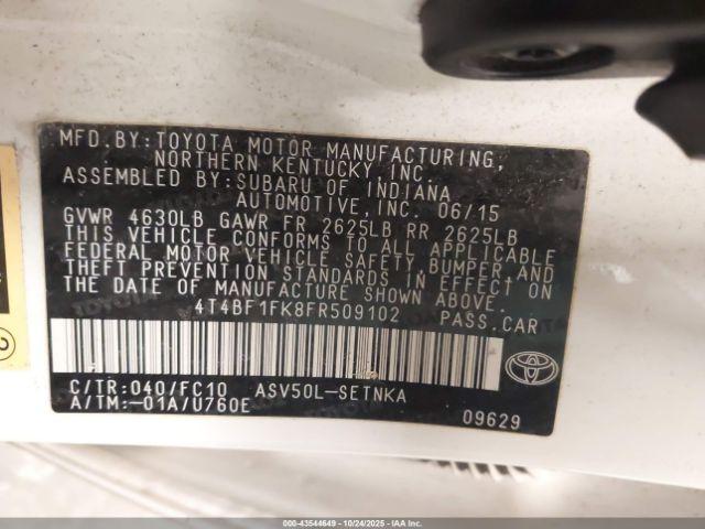 Toyota Camry Le Image 2