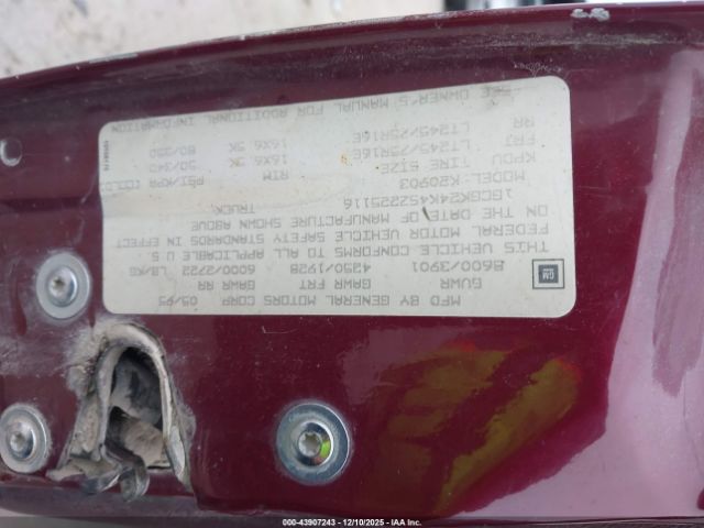 Chevrolet Gmt K2500 Image 11