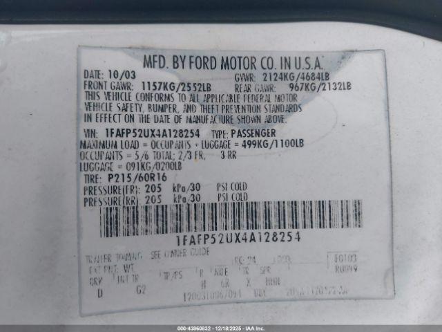 Ford Taurus Lx Image 3