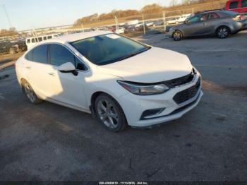  Salvage Chevrolet Cruze