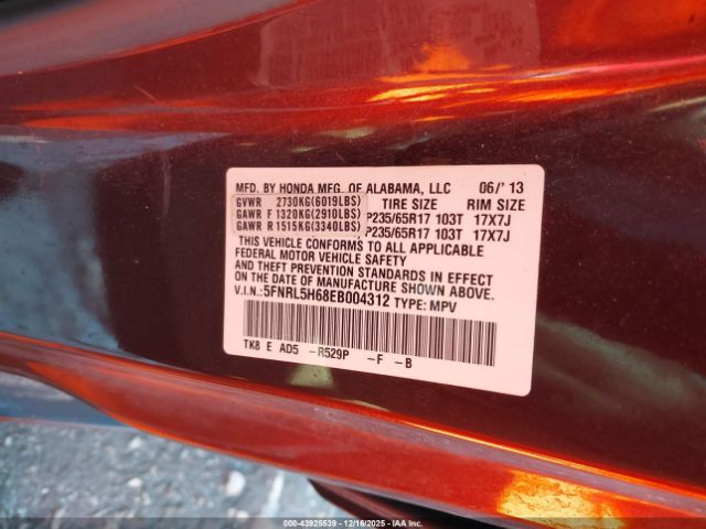 Honda Odyssey Ex-l Image 4